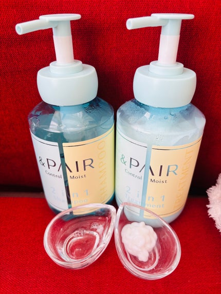 アンドペア コントロール モイスト 2in1 シャンプー&ヘアトリートメント/&PAIR/市販シャンプーを使ったクチコミ(2枚目)