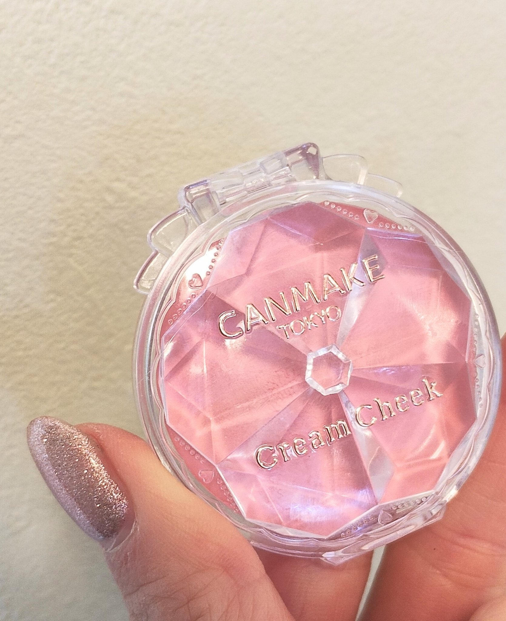 クリームチーク/キャンメイク/ジェル・クリームチークを使ったクチコミ（1枚目）