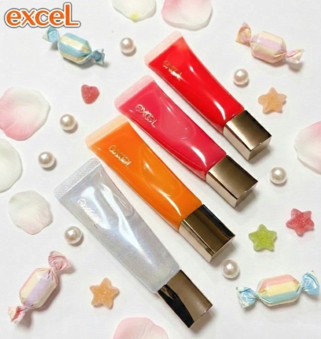 エクセル パンプフルドロップ/excel/リップグロスを使ったクチコミ（1枚目）