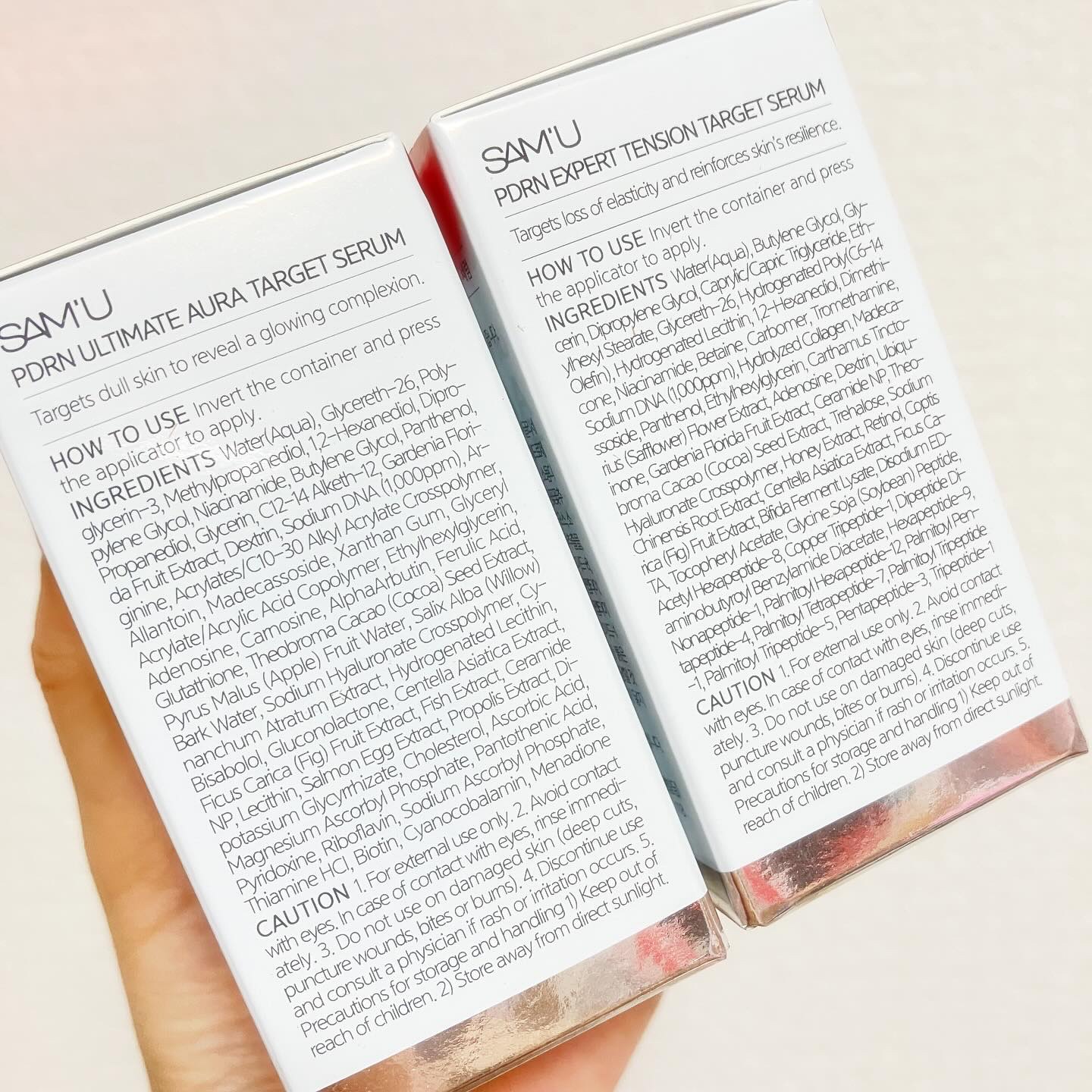 PDRNアルティメットオーラターゲットセラム/SAM'U/美容液を使ったクチコミ（2枚目）