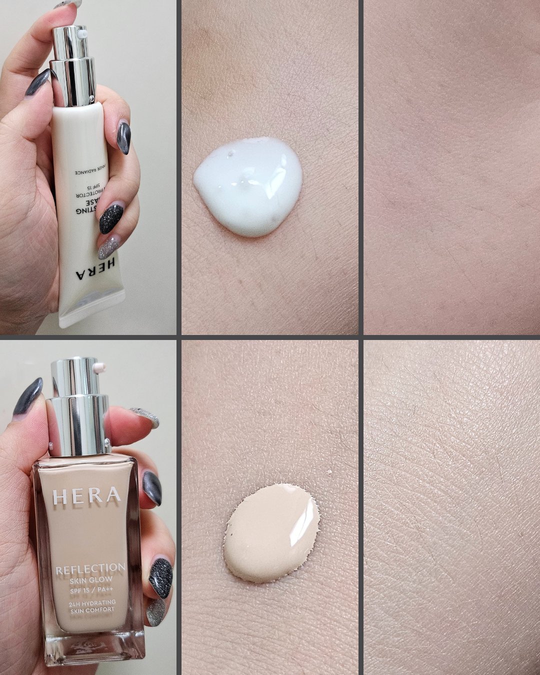 HERA ブースティングベースUVプロテクターのクチコミ「【(HERA) リフレクション スキン グロウ ファンデーション &ブースティングベース UV.....」（3枚目）