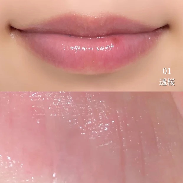 SUQQU トリートメント ラッピング リップのクチコミ「SUQQU トリートメント ラッピング リップをレビュー｜透けツヤ×唇ケアで叶える大人の血色感.....」（3枚目）