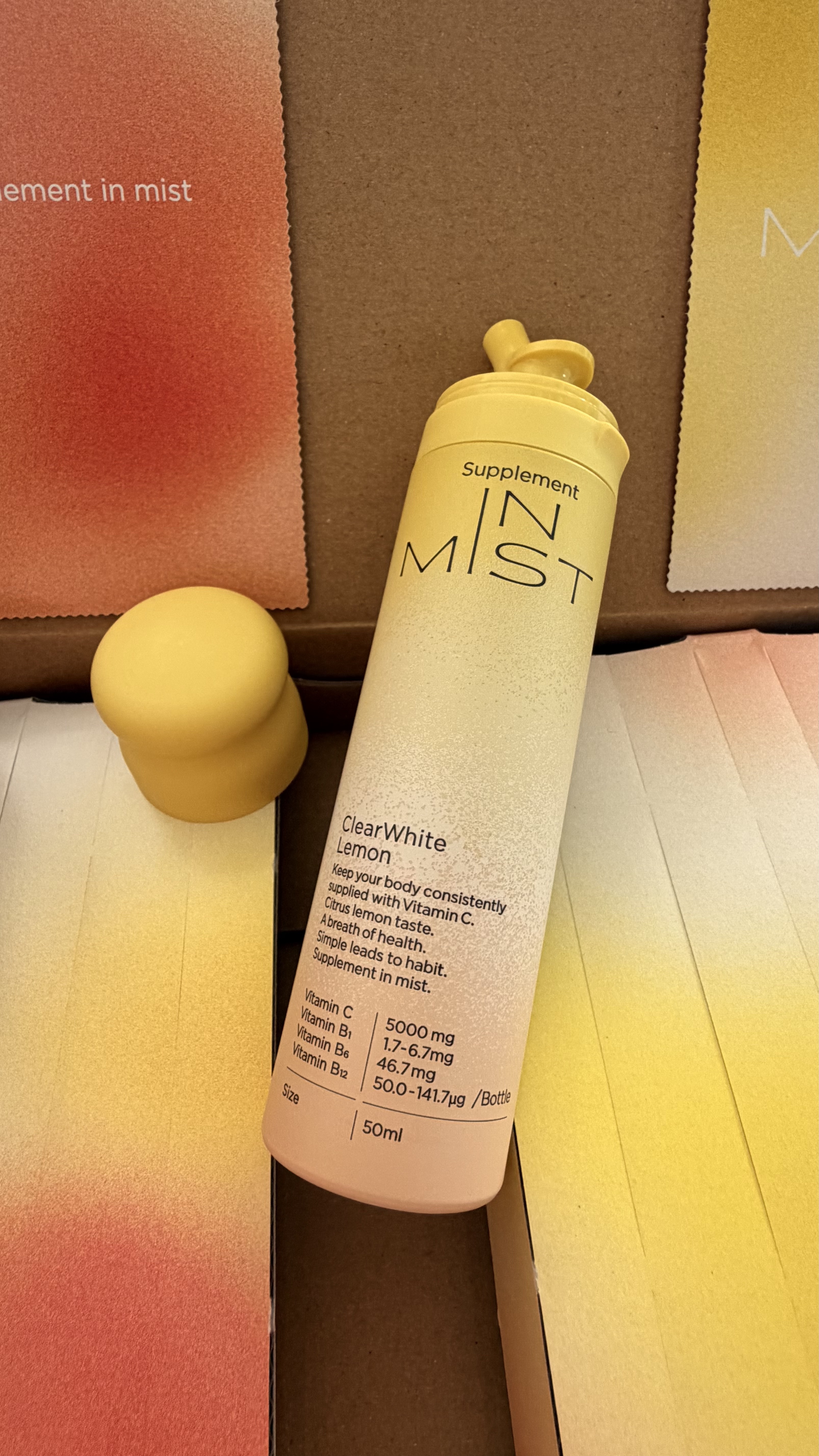 ClearWhite Lemon/IN MIST/健康サプリメントを使ったクチコミ（2枚目）