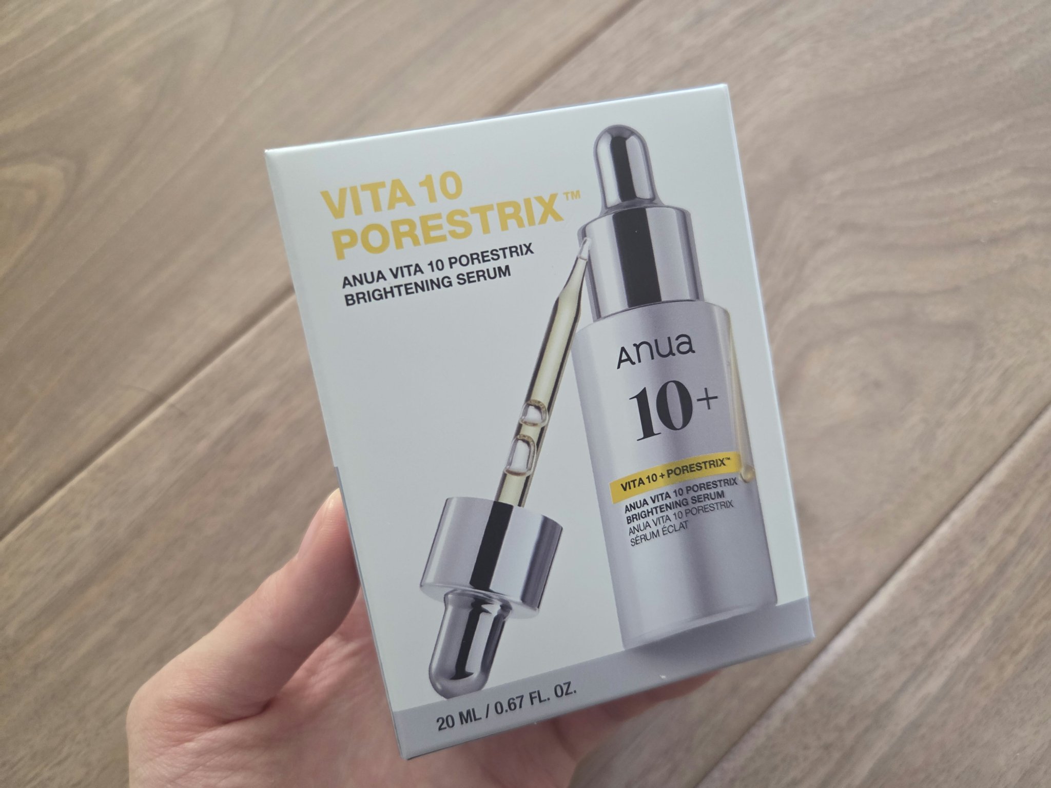 ビタミン10 ポアストリックスセラム/Anua/美容液を使ったクチコミ（3枚目）