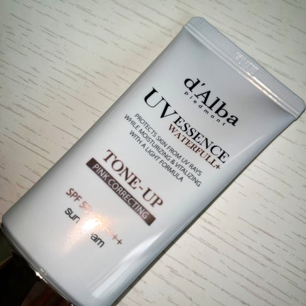 ウォータフルトーンアップサンクリーム/ダルバ/日焼け止めクリームを使ったクチコミ(1枚目)