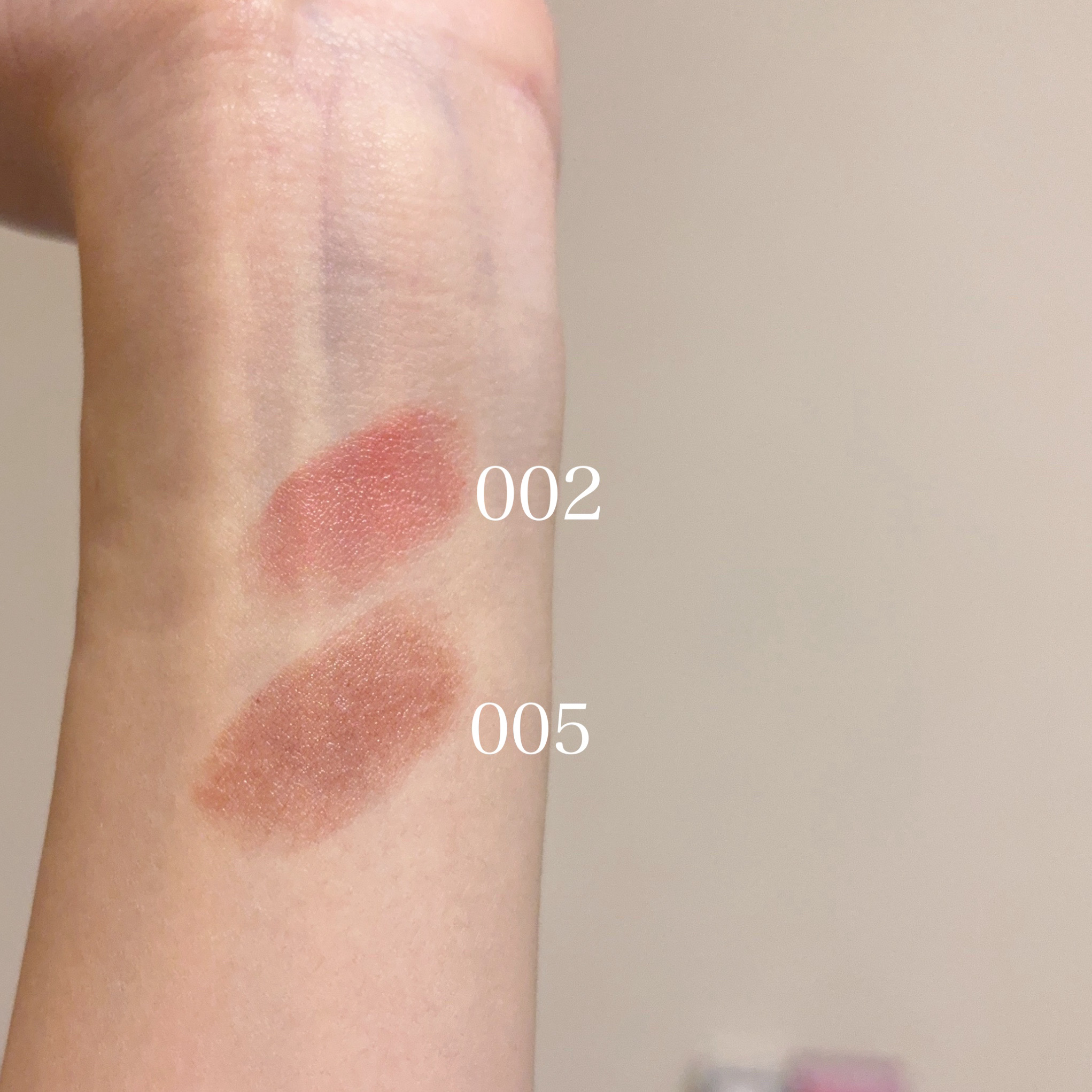 ハグマイリップ　カラーロックプランピーバーム/up2me/口紅を使ったクチコミ（2枚目）