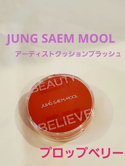 アーティストクッションブラッシュ/JUNG SAEM MOOL/リキッドチークを使ったクチコミ(1枚目)