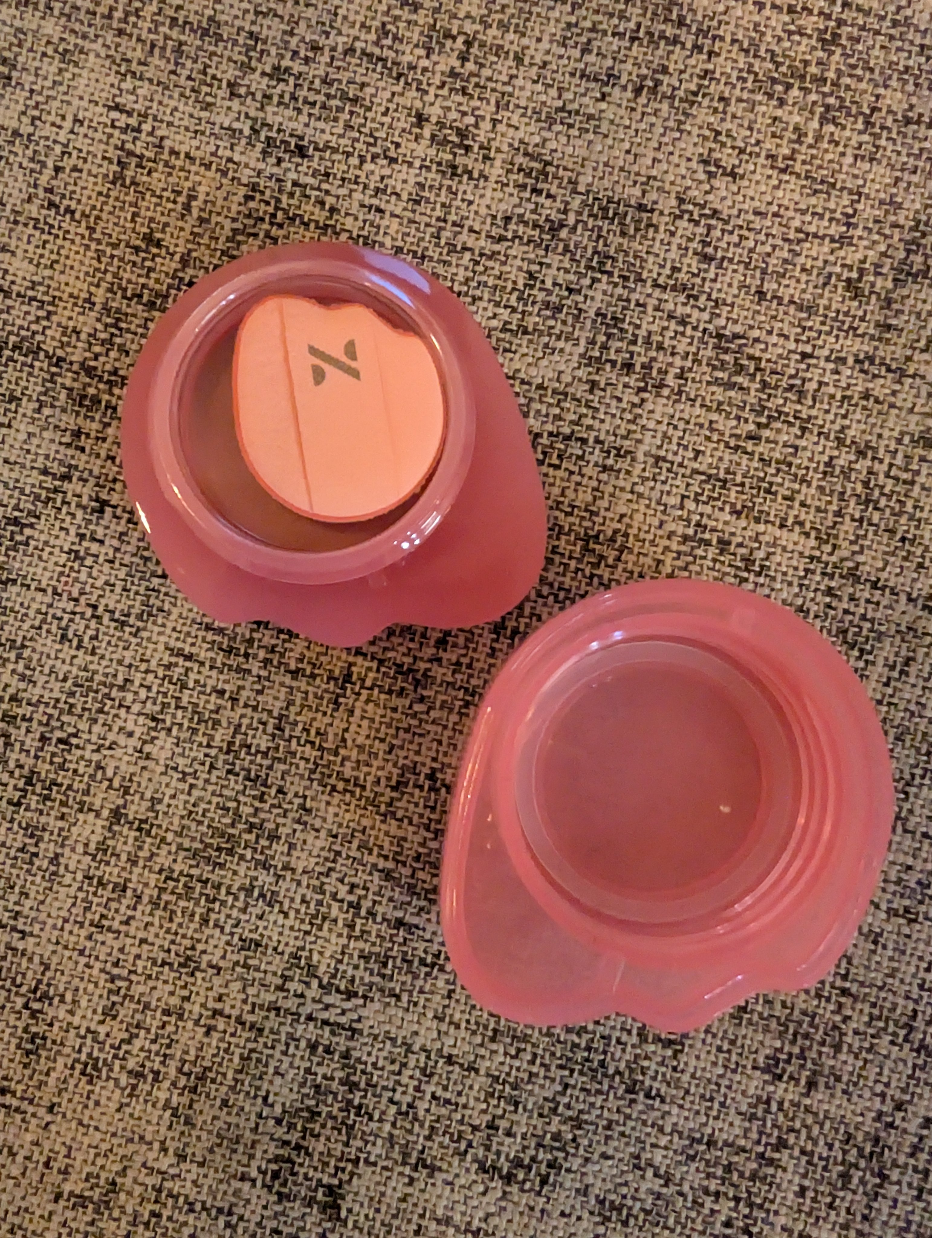 バーミーパフポットリップアンドチーク/%Recipe/ジェル・クリームチークを使ったクチコミ（2枚目）