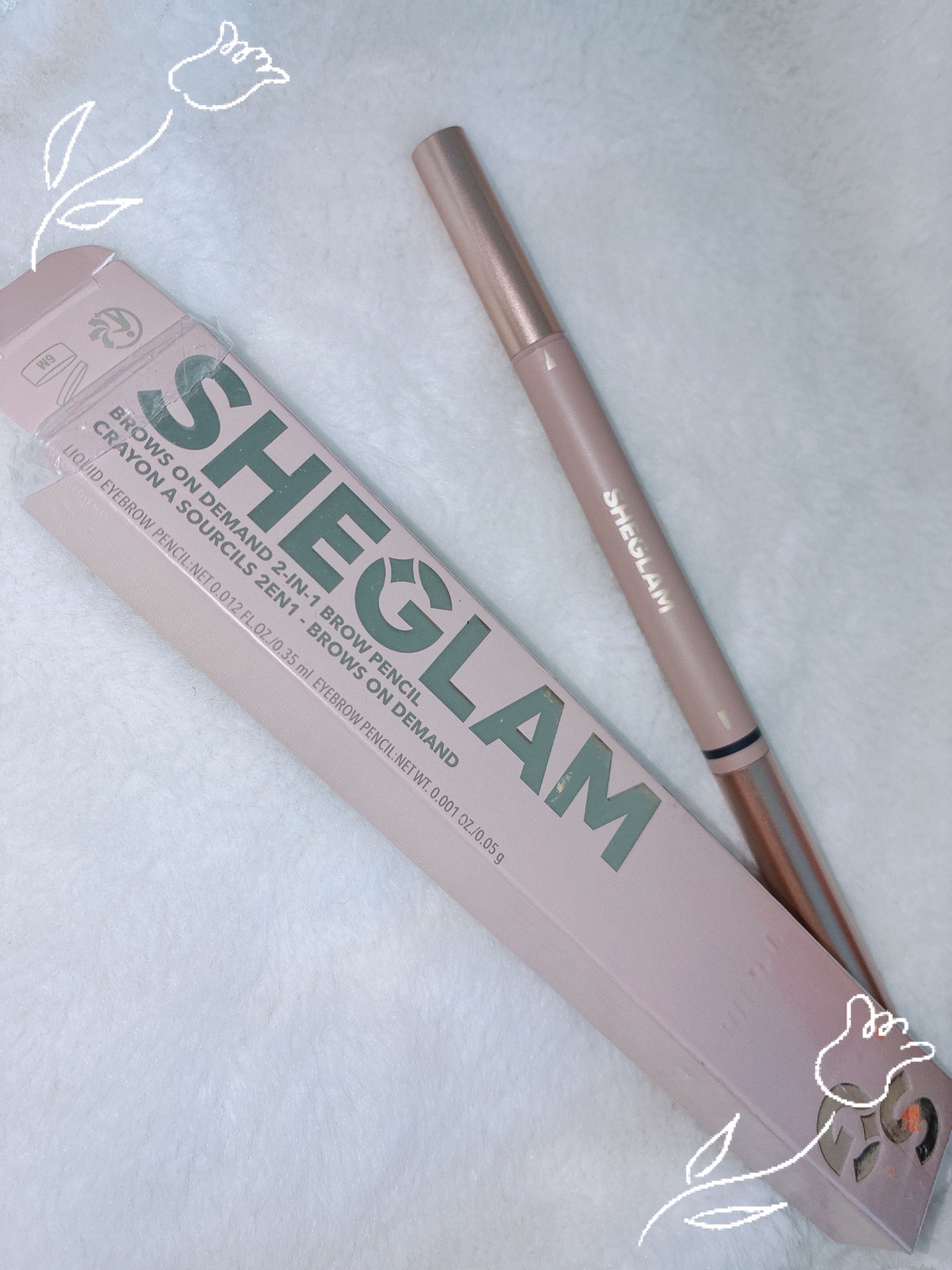 ブロウオンデマンド 2IN1ブロウペンシル/SHEGLAM/アイブロウペンシルを使ったクチコミ（1枚目）