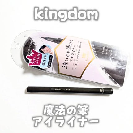 リキッドアイライナーTP/キングダム/リキッドアイライナーを使ったクチコミ(1枚目)