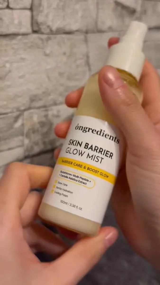 オングリディエンツ スキンバリアグローミスト/Ongredients/ミスト状化粧水を使ったクチコミ(2枚目)