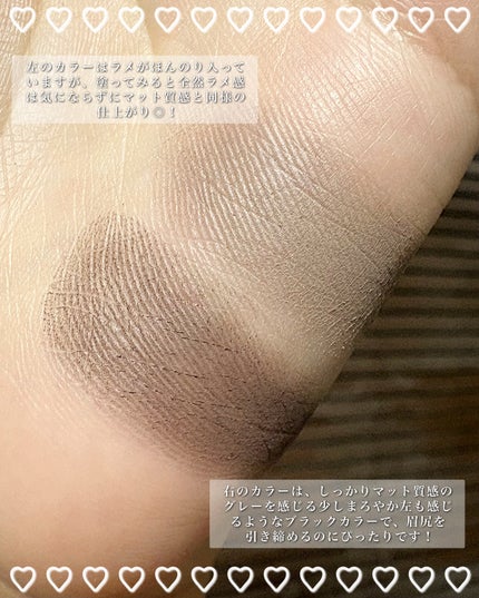 &.パウダーアイブロウパレット/DAISO/パウダーアイブロウを使ったクチコミ(4枚目)