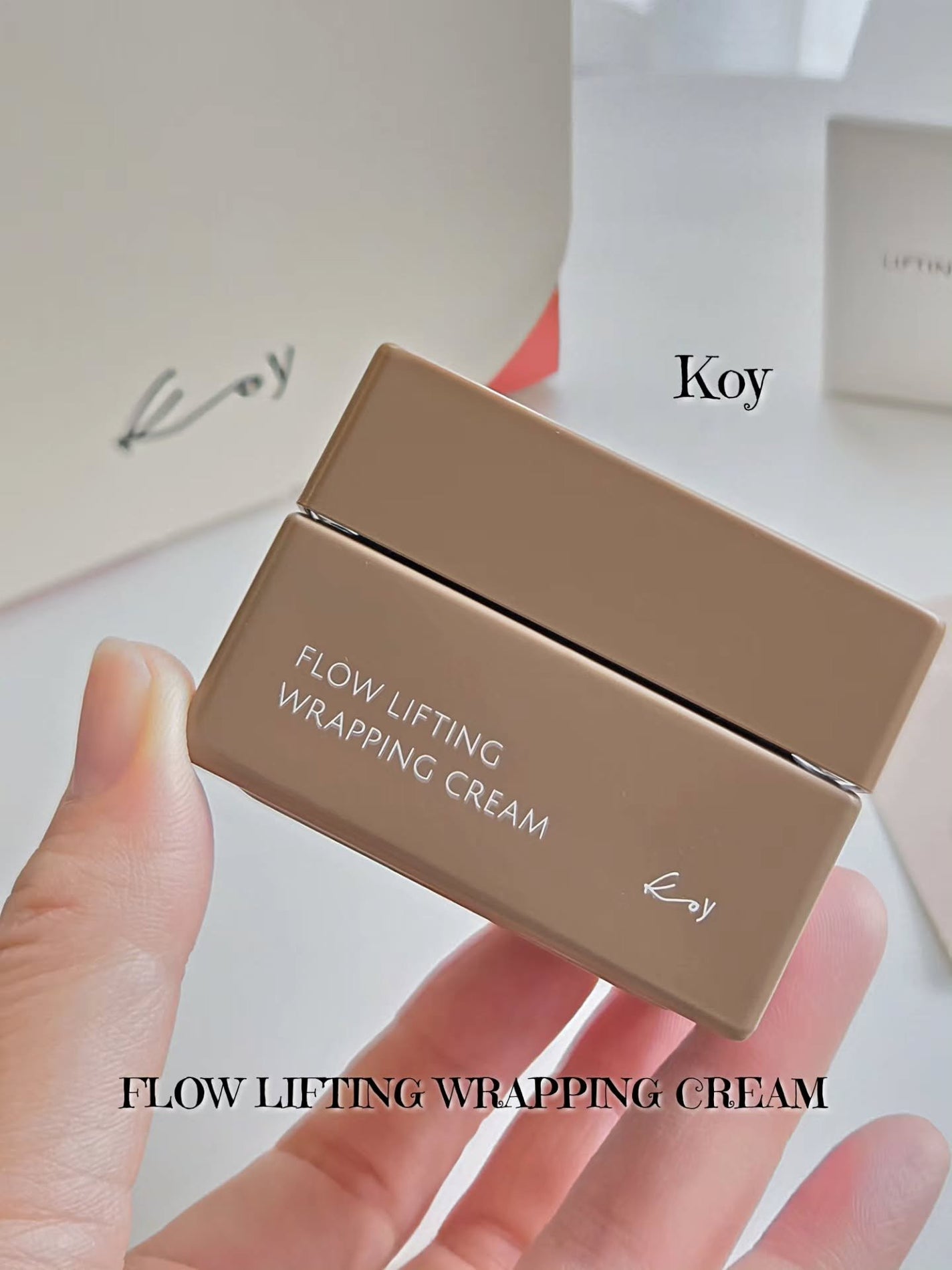 フローリフティングラッピングクリーム/koy/フェイスクリームを使ったクチコミ(2枚目)