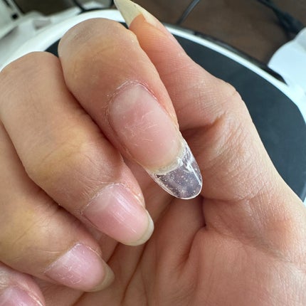 長さ出しジェル/セリア/ジェルネイルを使ったクチコミ(2枚目)