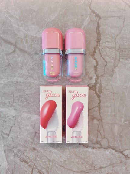 ジェルフィットグロス/AMUSE/リップグロスを使ったクチコミ(1枚目)