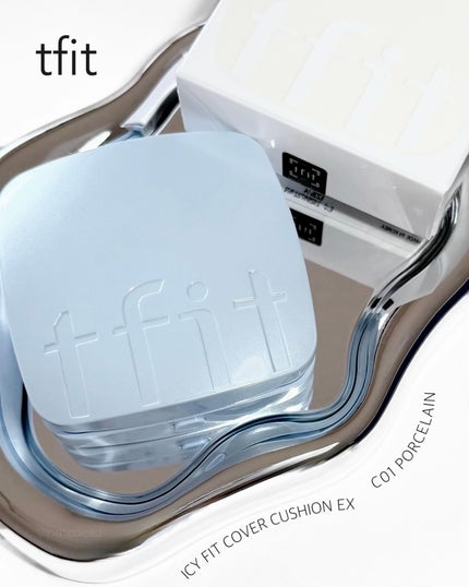 アイシーフィットカバークッションEX/TFIT/クッションファンデーションを使ったクチコミ(1枚目)