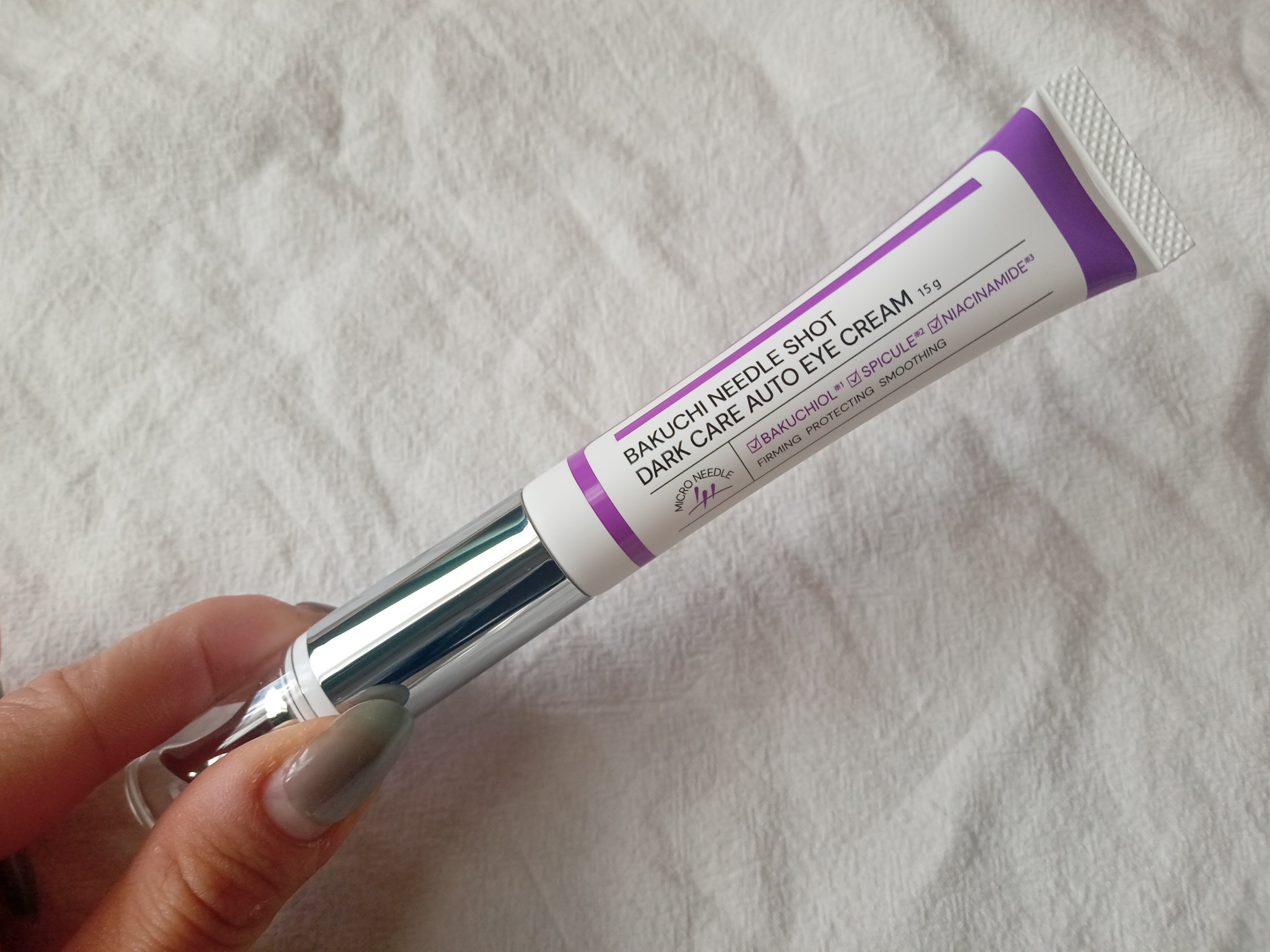 BAKUCHI NEEDLE SHOT DARK CARE AUTO EYE CREAM/LIALUSTER/アイケア・アイクリームを使ったクチコミ（1枚目）