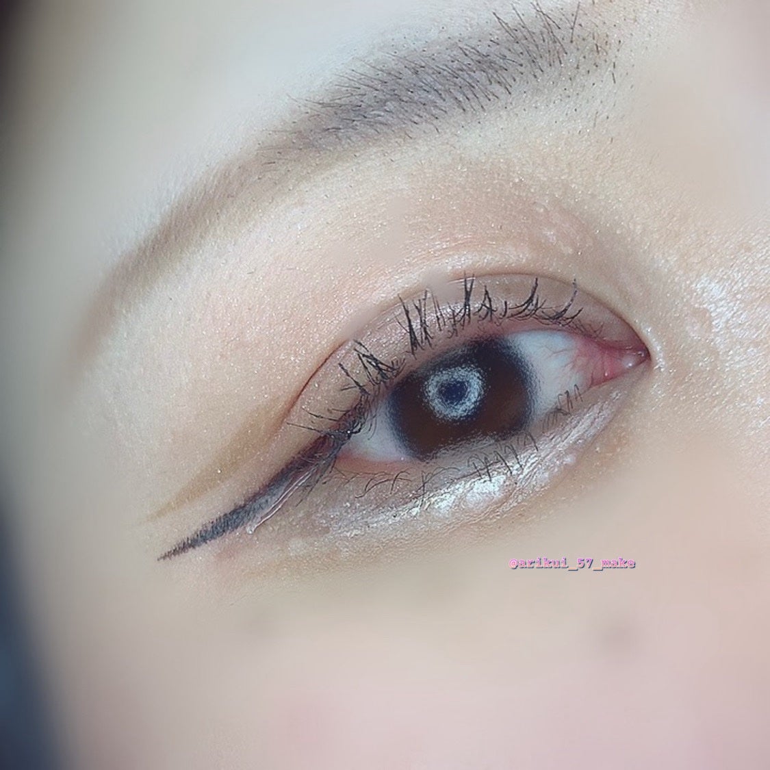 ティアー アイライナー/ETUDE/リキッドアイライナーを使ったクチコミ(4枚目)