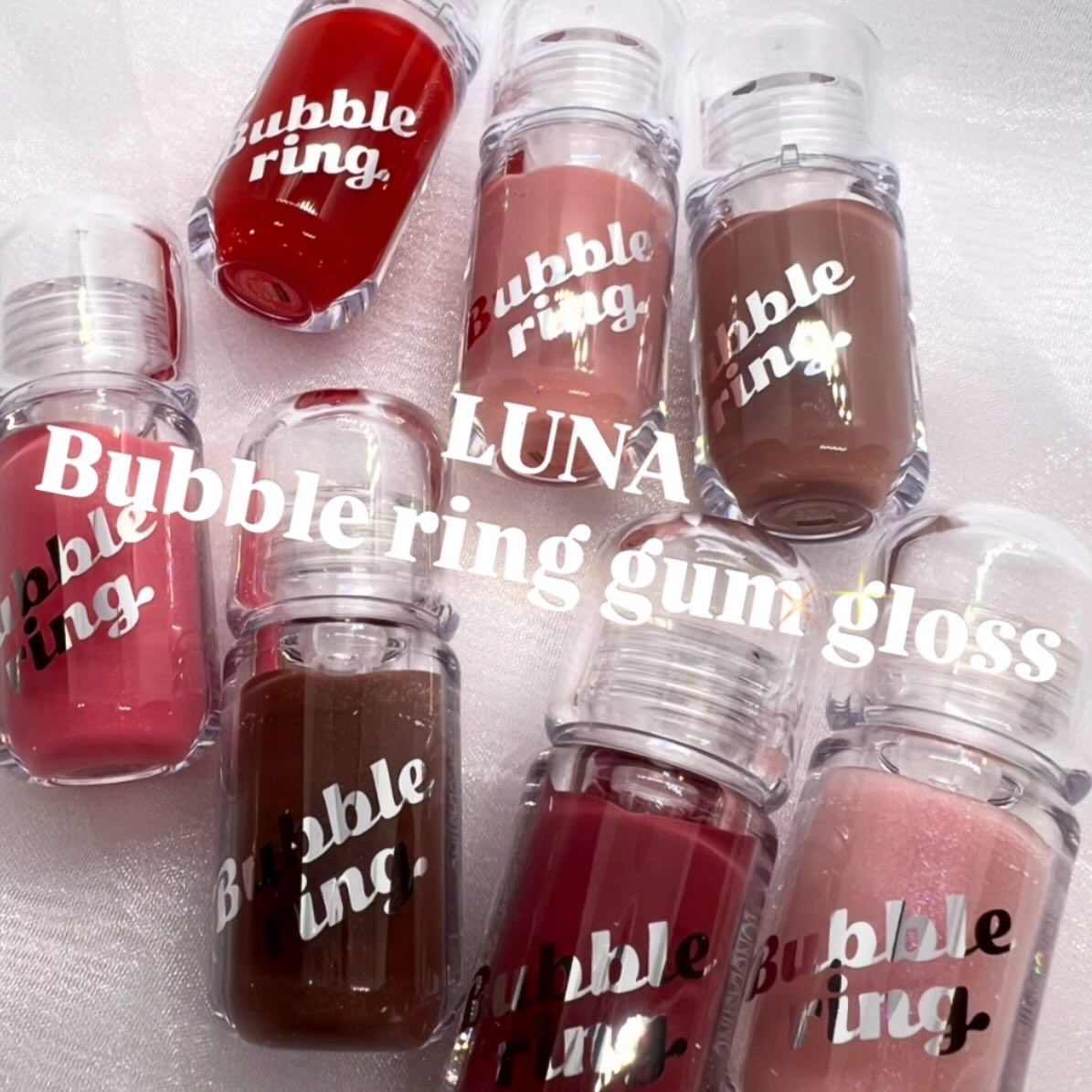 ロングラスティング バブルリングガムグロス/LUNA/リップグロスを使ったクチコミ（1枚目）