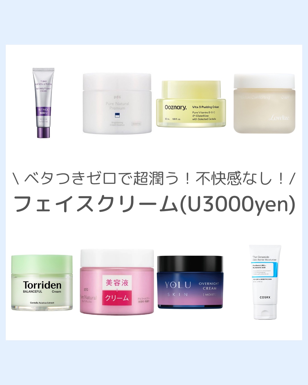 モイスチャーCFクリーム/Lowlize/フェイスクリームを使ったクチコミ（1枚目）