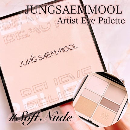 アーティストアイパレット/JUNG SAEM MOOL/アイシャドウパレットを使ったクチコミ(1枚目)