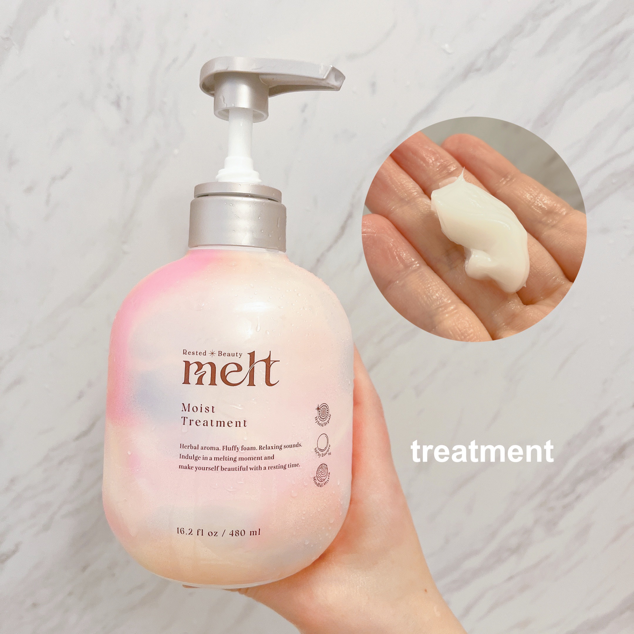 クリーミーメルトパウダー/melt/市販シャンプーを使ったクチコミ（3枚目）