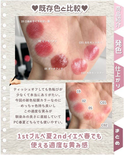 ケイト リップモンスター/KATE/口紅を使ったクチコミ(5枚目)