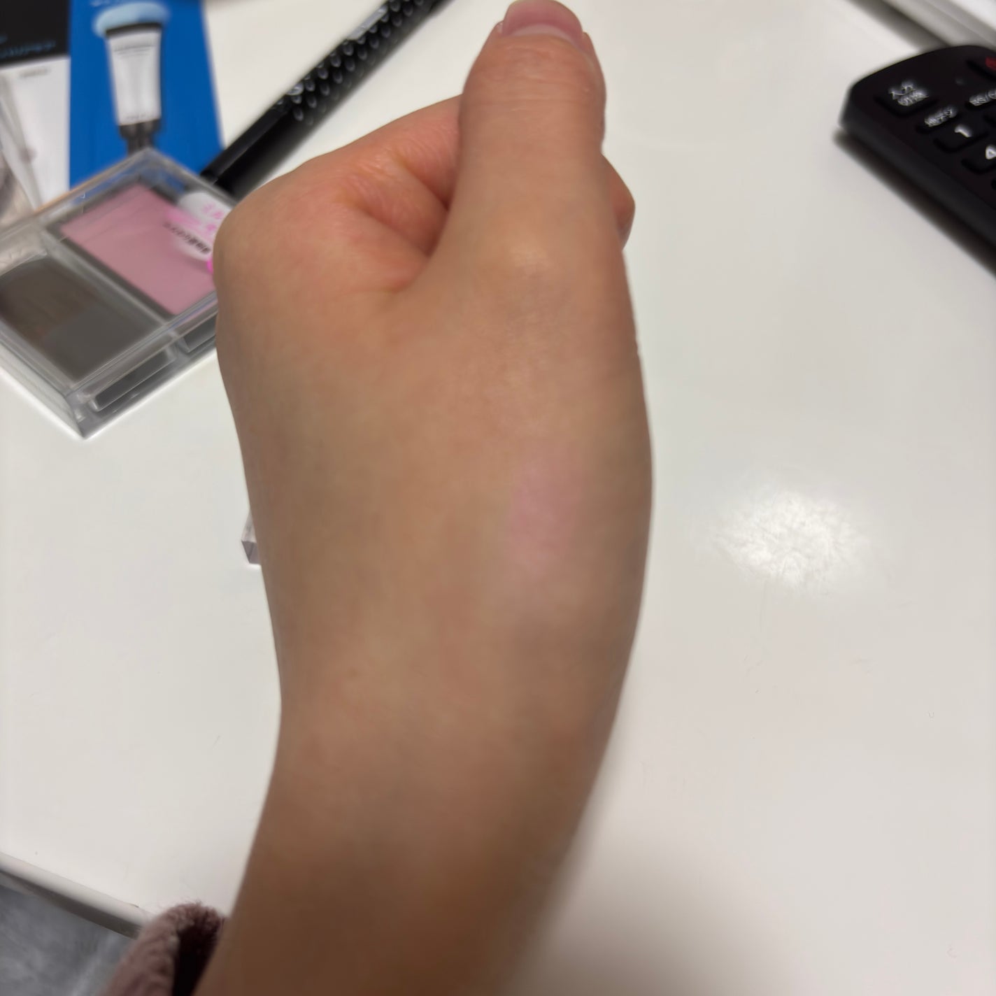 チークブラッシュ/CEZANNE/パウダーチークを使ったクチコミ(2枚目)