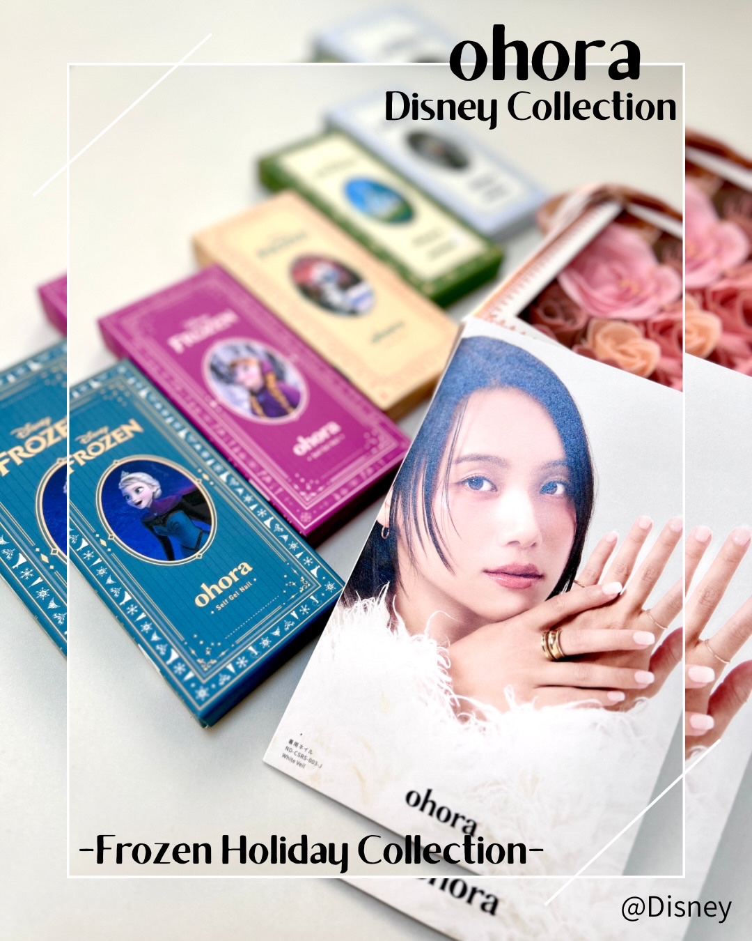 Disney collection - Frozen Holiday/ohora/ジェルネイルを使ったクチコミ（3枚目）