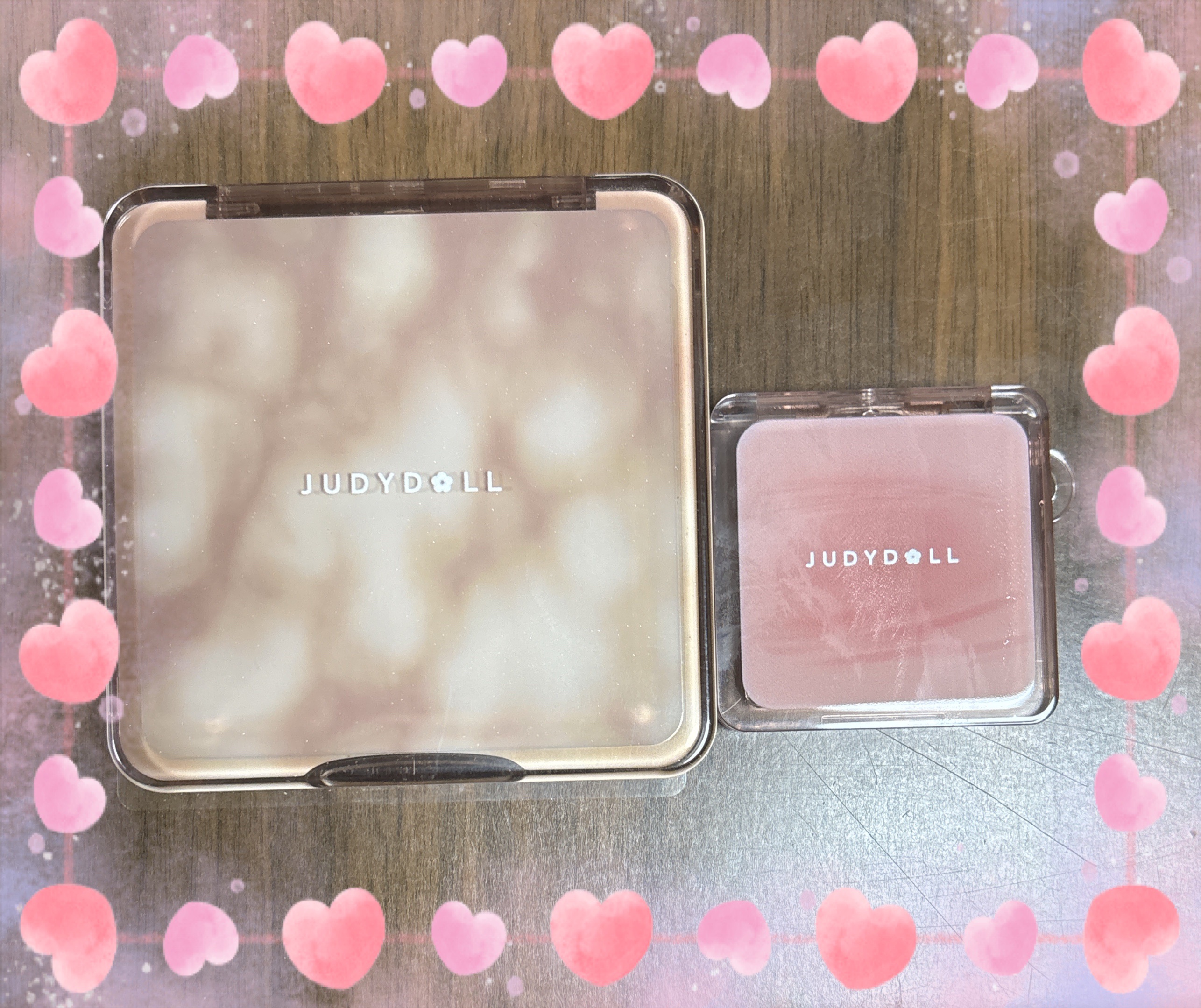 JUDYDOLL メリハリマスターパレット/JUDYDOLL/パウダーハイライトを使ったクチコミ（2枚目）
