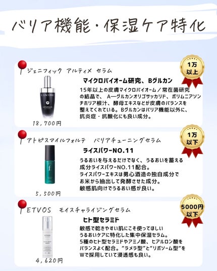 とまと村長@化粧品研究者 on LIPS 「用途別の美容液!知りたい人はぜひ保存してね!価格別なので参考に..」(5枚目)