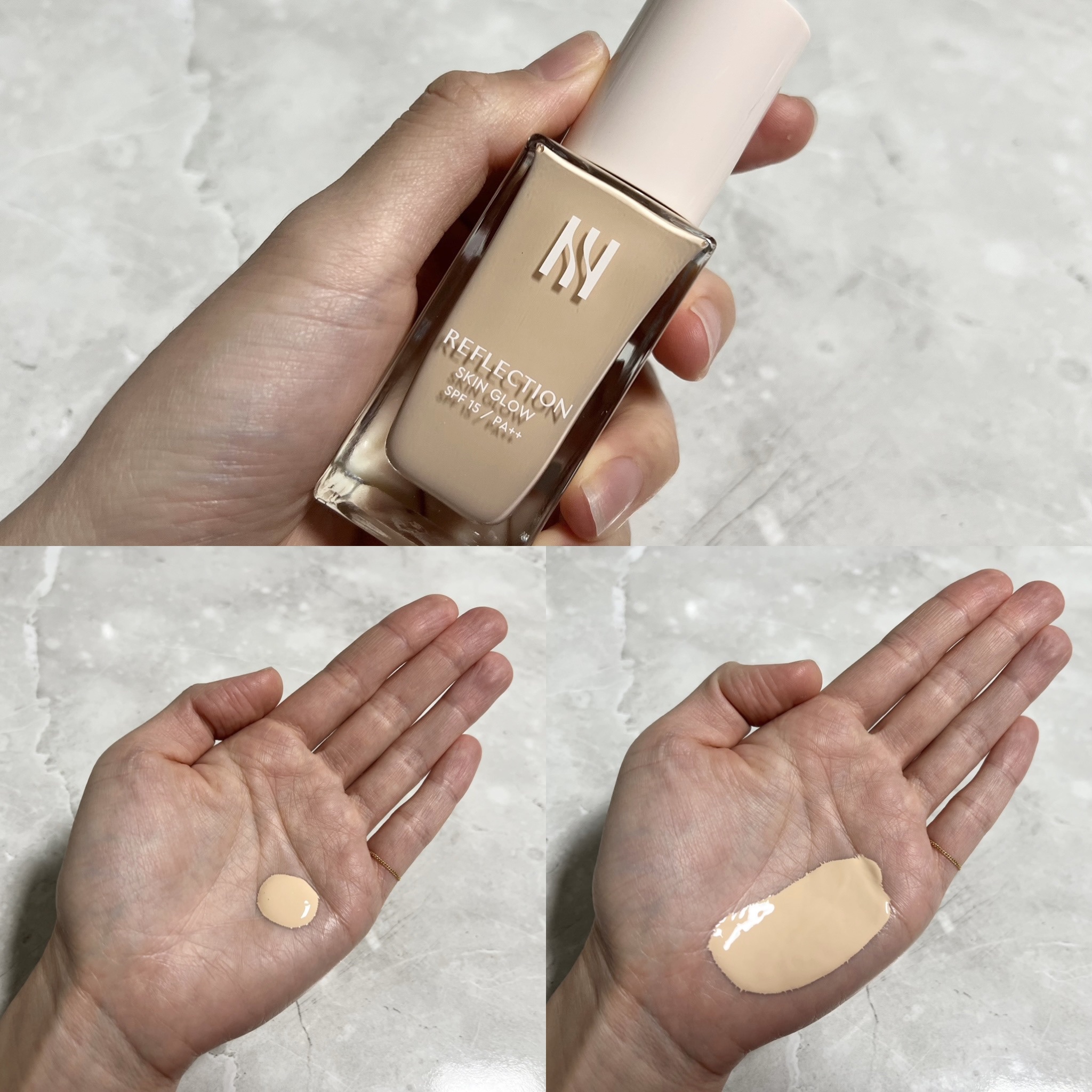 リフレクション スキングロウファンデーション/HERA/リキッドファンデーションを使ったクチコミ（2枚目）