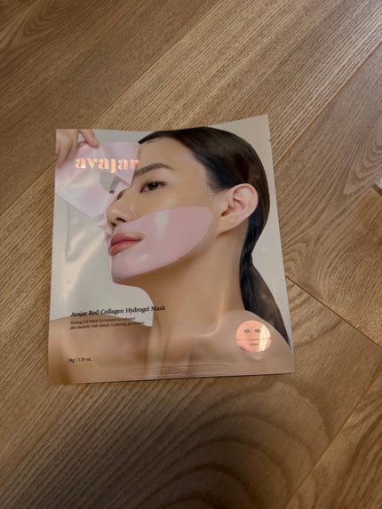 レッドコラーゲンハイドロゲルマスク/avajar/シートマスク・パックを使ったクチコミ(1枚目)