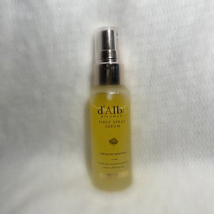 ダルバ ホワイトトリュフファーストスプレーセラム/ダルバ/ミスト状化粧水を使ったクチコミ(1枚目)