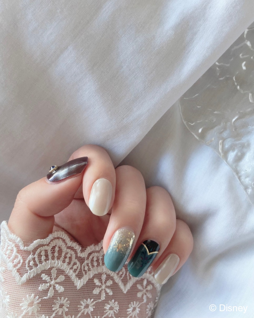 Disney collection - Frozen Holiday/ohora/ジェルネイルを使ったクチコミ（2枚目）