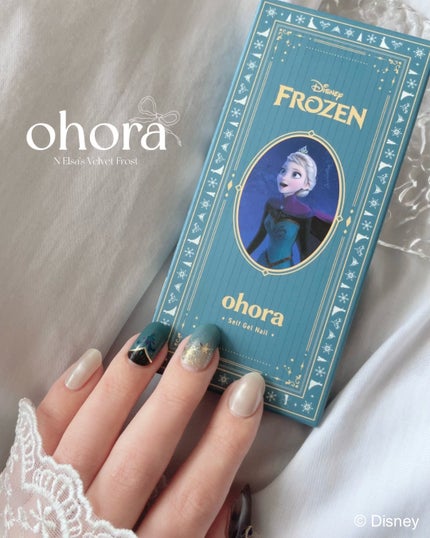 Disney collection - Frozen Holiday/ohora/ジェルネイルを使ったクチコミ(1枚目)