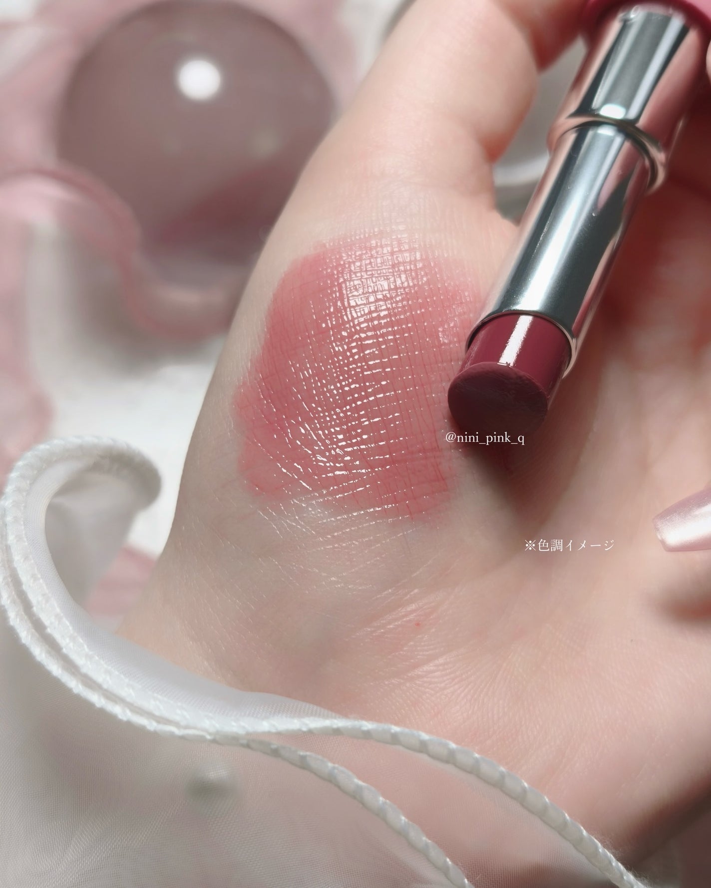 ノーウェアリップスティックバーミンググロー/espoir/口紅を使ったクチコミ(3枚目)