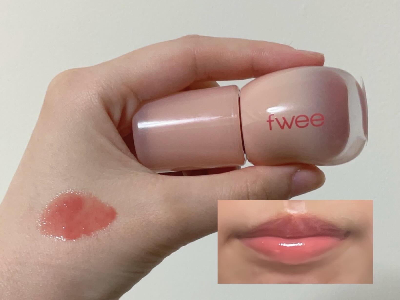 フィー 3Dボリューミンググロス/fwee/リップグロスを使ったクチコミ（1枚目）