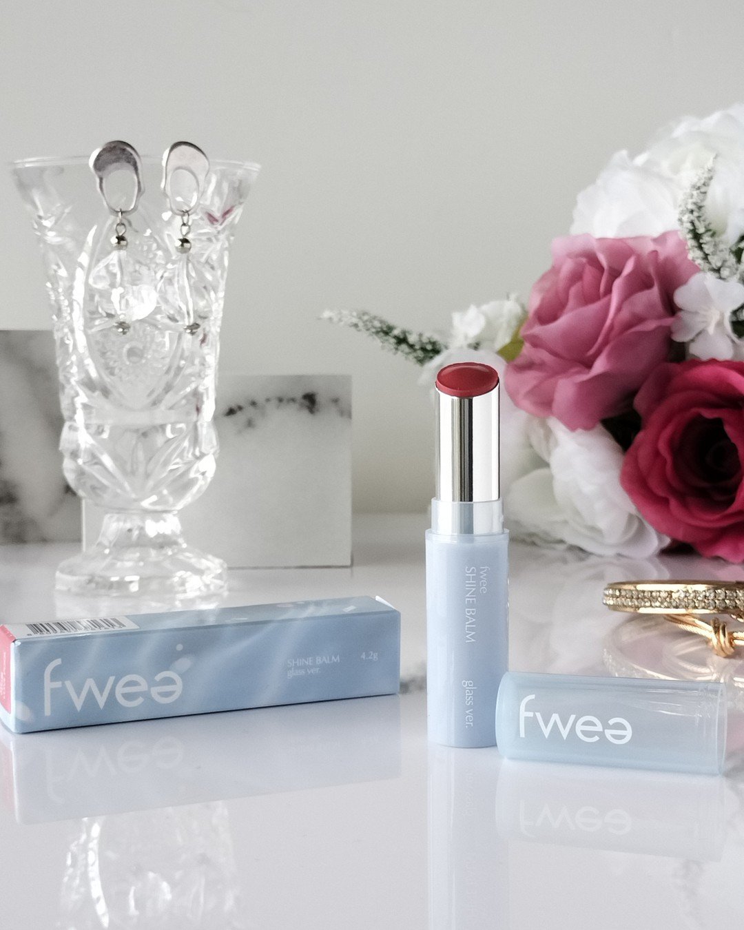 フィーシャインバームガラス/fwee/口紅を使ったクチコミ（1枚目）