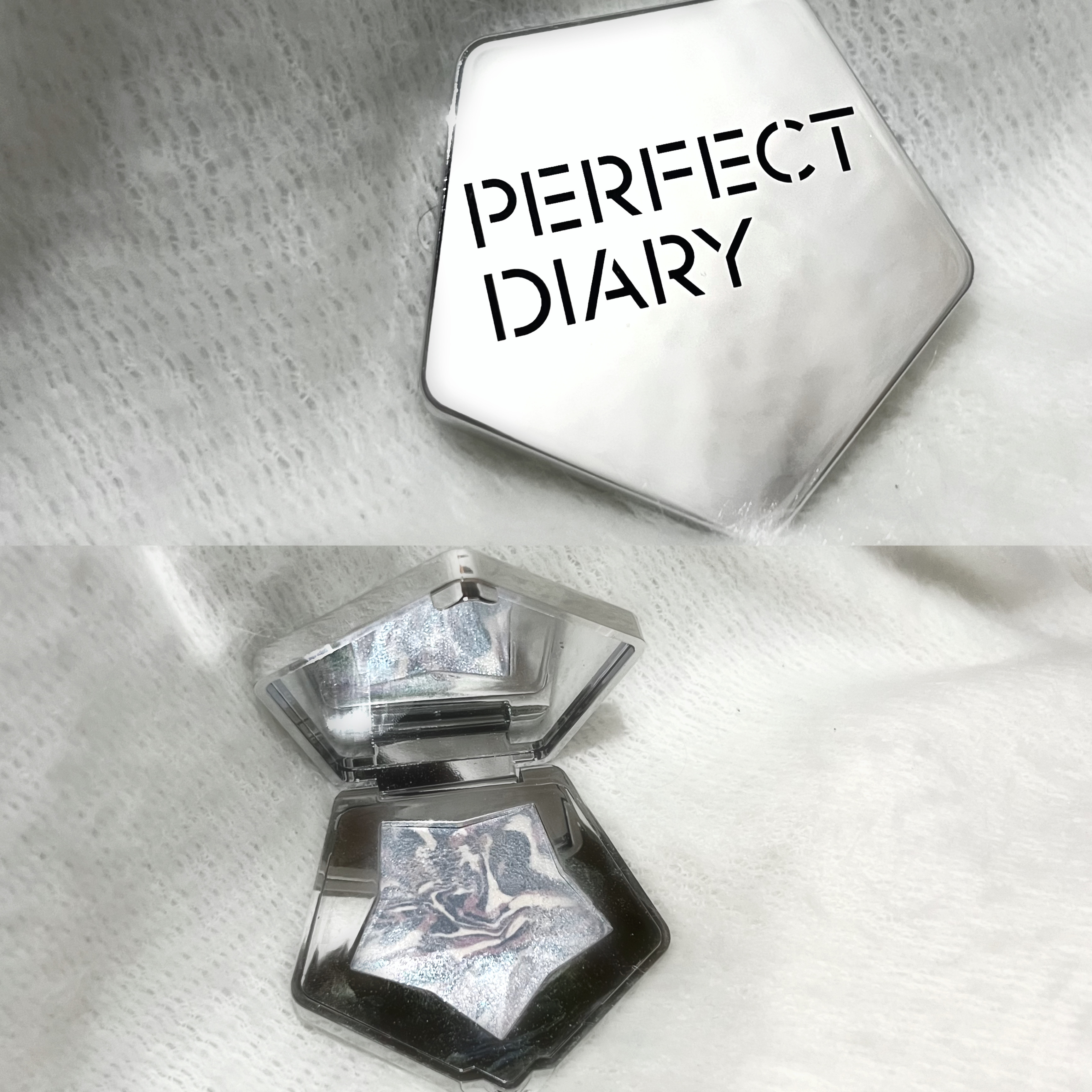 スターダストダイヤモンドハイライトパウダー/PERFECT DIARY/パウダーハイライトを使ったクチコミ（1枚目）