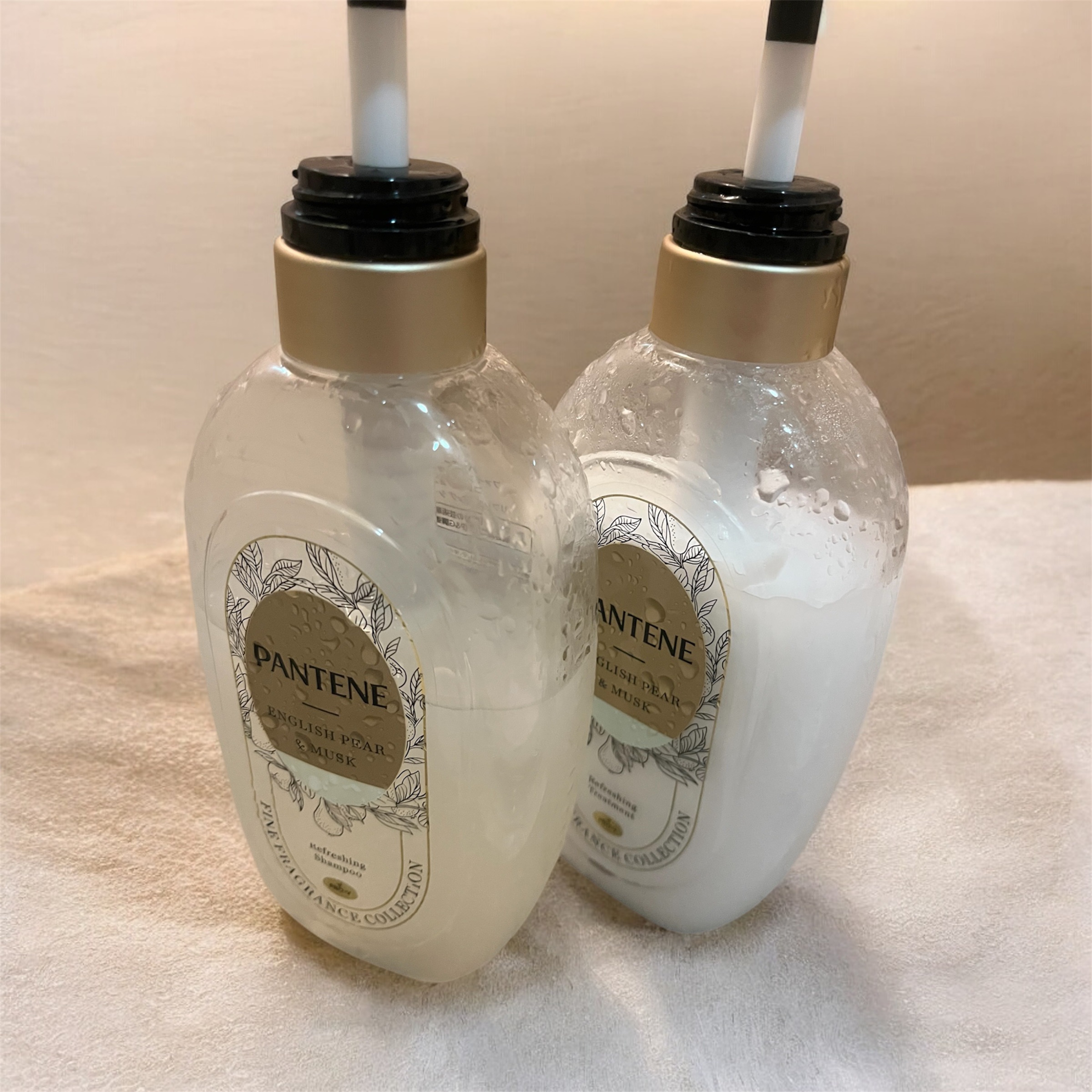 ファインフレグランスコレクション イングリッシュペアー＆ムスクの香り リフレッシングシャンプー/トリートメント/パンテーン/市販シャンプーを使ったクチコミ（1枚目）