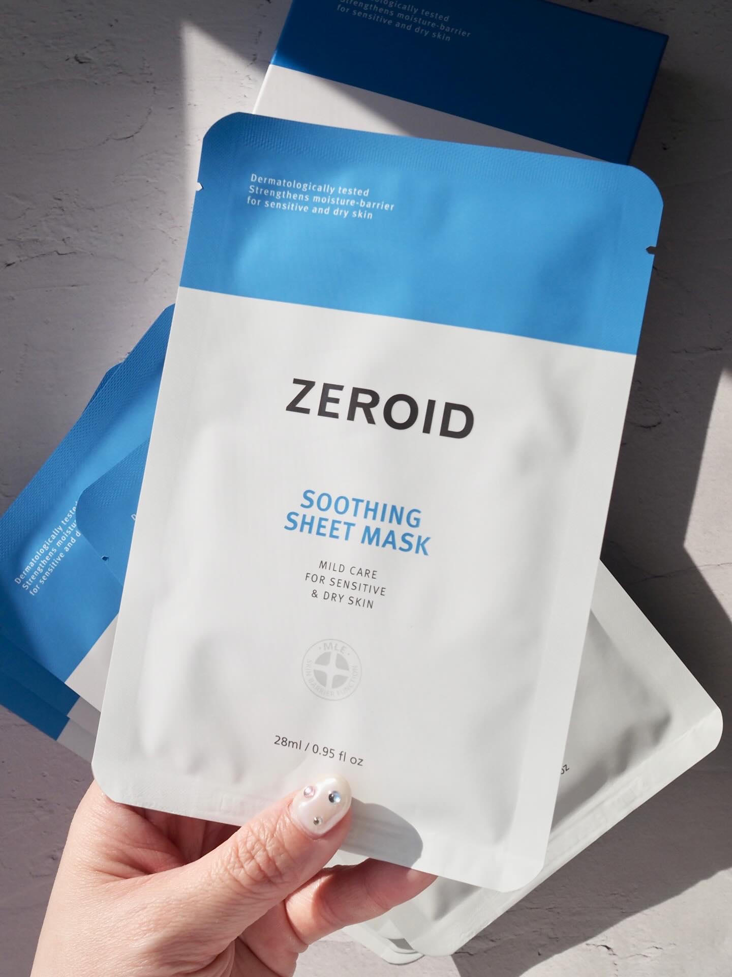 スージングシートマスク/ZEROID/シートマスク・パックを使ったクチコミ（2枚目）