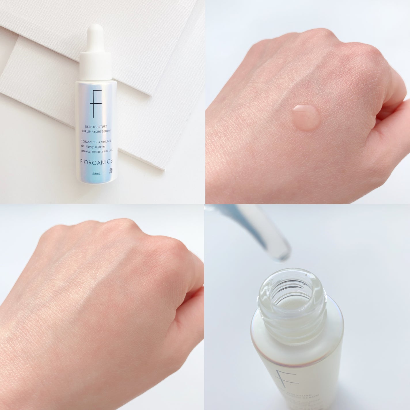 エッフェオーガニック ディープモイスチャー ヒアルハイドロセラム/F organics(エッフェ オーガニック)/美容液を使ったクチコミ(2枚目)