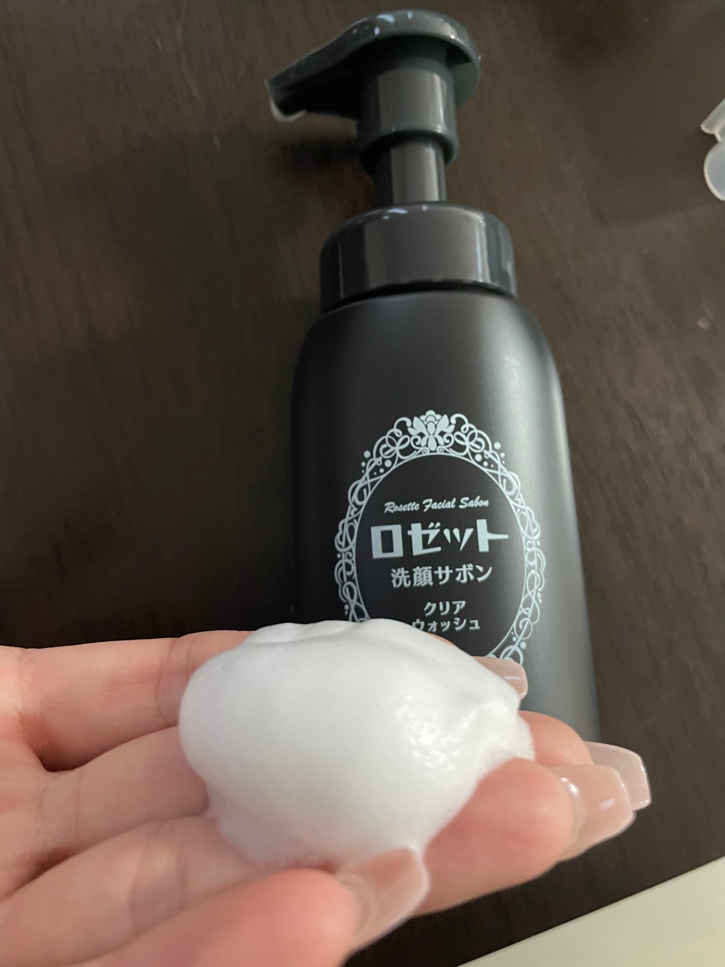 ロゼット洗顔サボン クリアウォッシュ/ロゼット/泡洗顔を使ったクチコミ(2枚目)