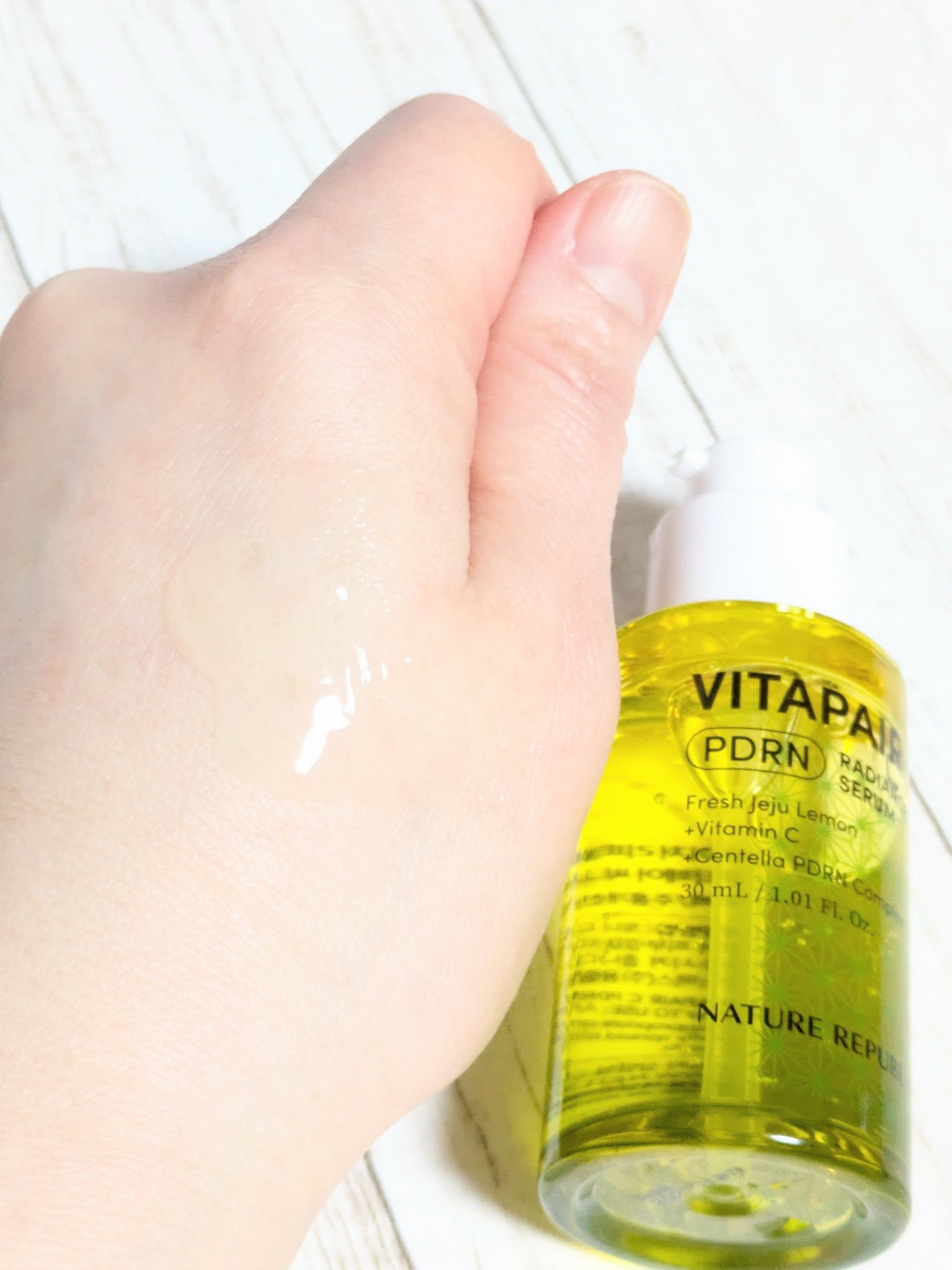 ビタペアCPDRN水潤セラム/ネイチャーリパブリック/美容液を使ったクチコミ（3枚目）