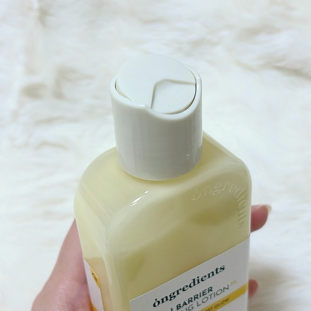 オングリディエンツ スキンバリアカーミングローション EX/Ongredients/乳液を使ったクチコミ（3枚目）