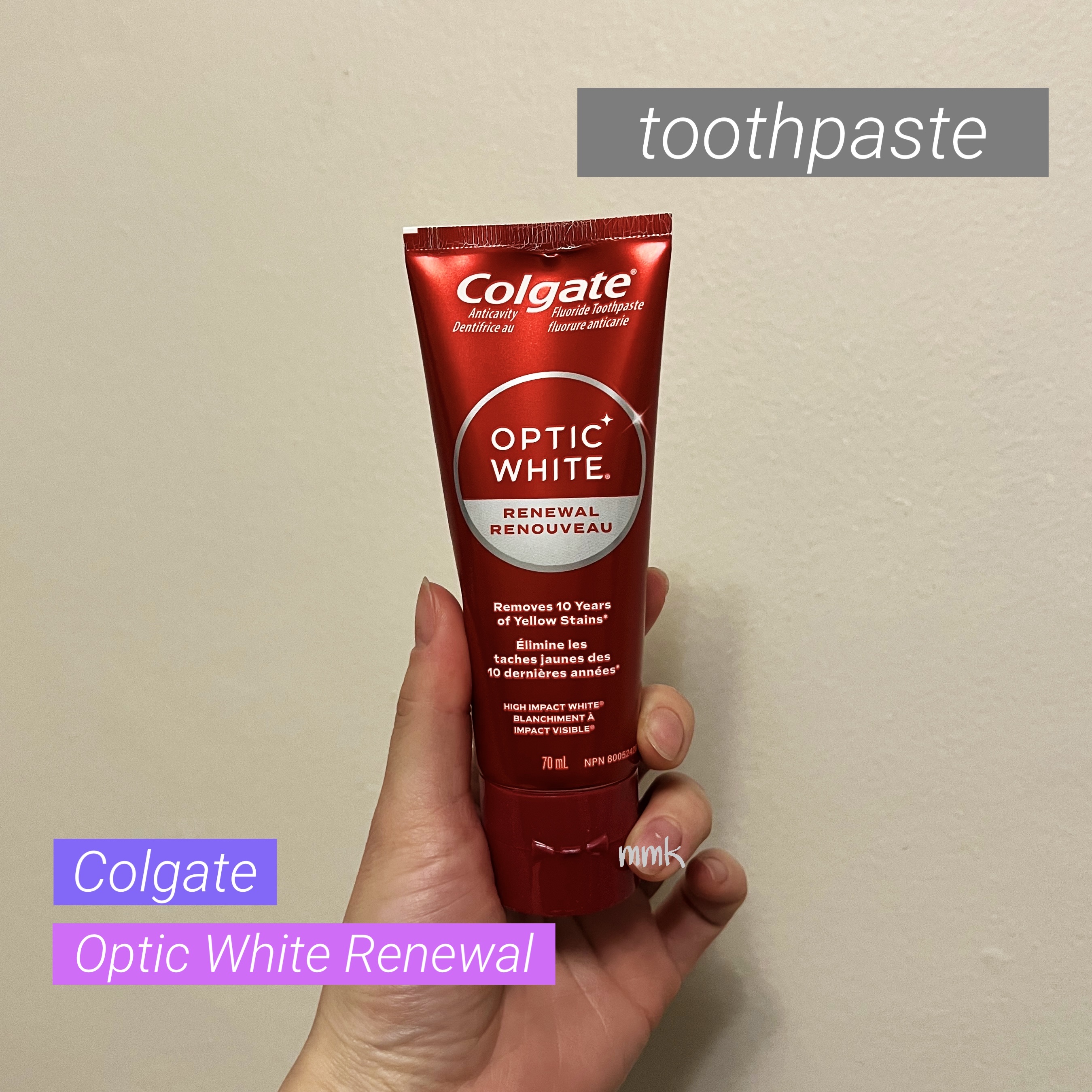 Colgate Optic White Renewal に星5個の評価をつけました