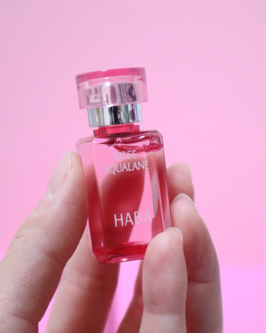 HABA ローズスクワランのクチコミ「HABAローズスクワラン 🌹
しばらく使ってみたので、
2回目の正直レビューしちゃいます🤫❤️.....」（2枚目）