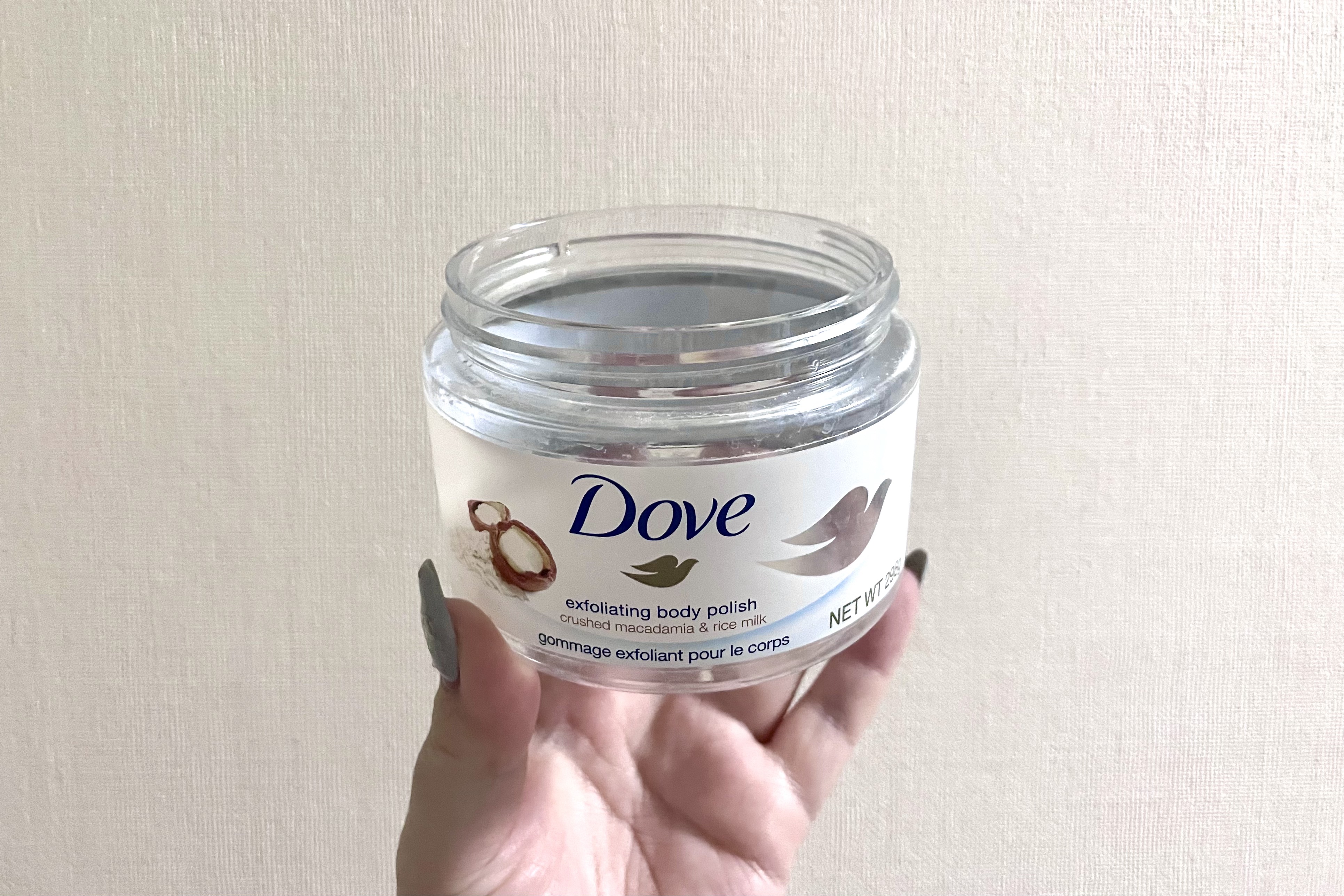 クリーミーボディスクラブ マカダミア&ライスミルク/ダヴ/ボディスクラブを使ったクチコミ（1枚目）