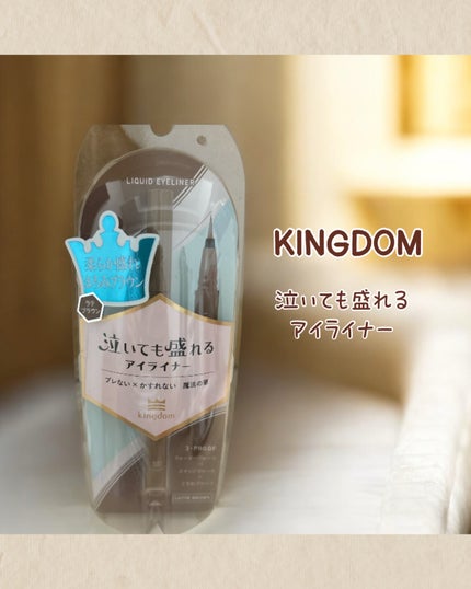 リキッドアイライナーTP/キングダム/リキッドアイライナーを使ったクチコミ(1枚目)